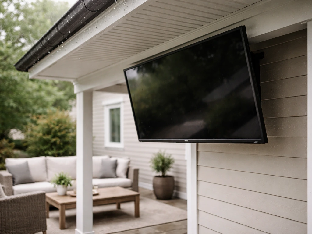Do You Need an Outdoor TV for a Covered Patio?