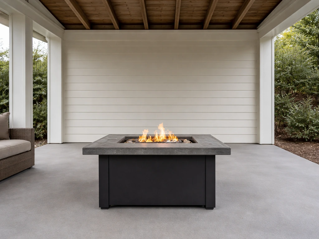 Can You Have a Fire Pit Under a Covered Patio?