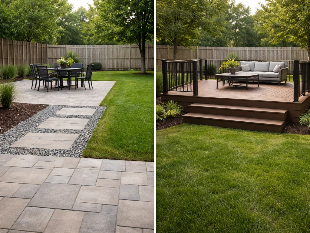 should i build a deck or patio