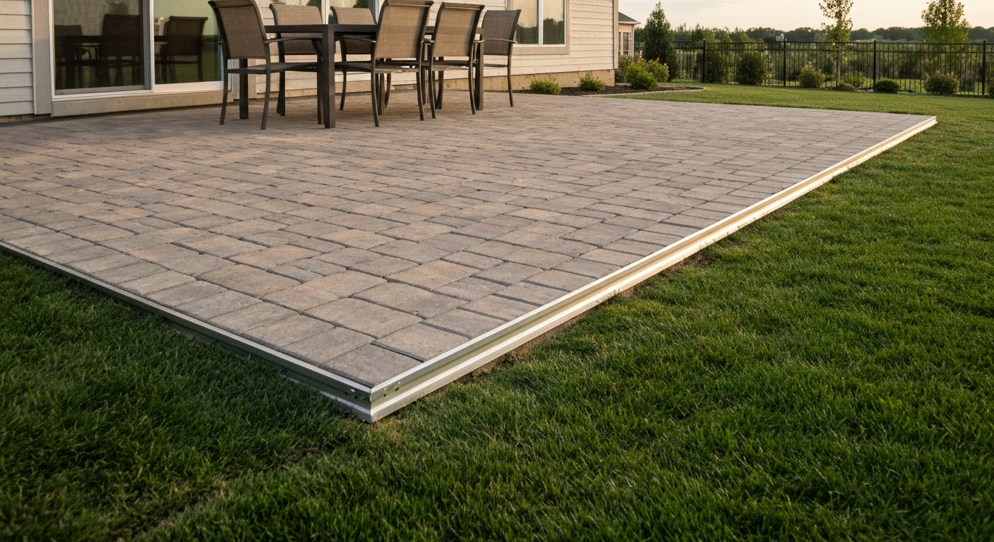 Should Patio Be Flush with Grass? Drainage, Safety & Fixes