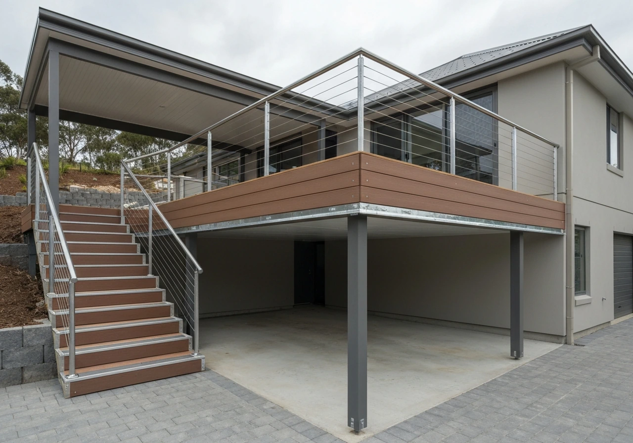 Carport With Patio on Top: Design, Cost, Loads, and Waterproofing