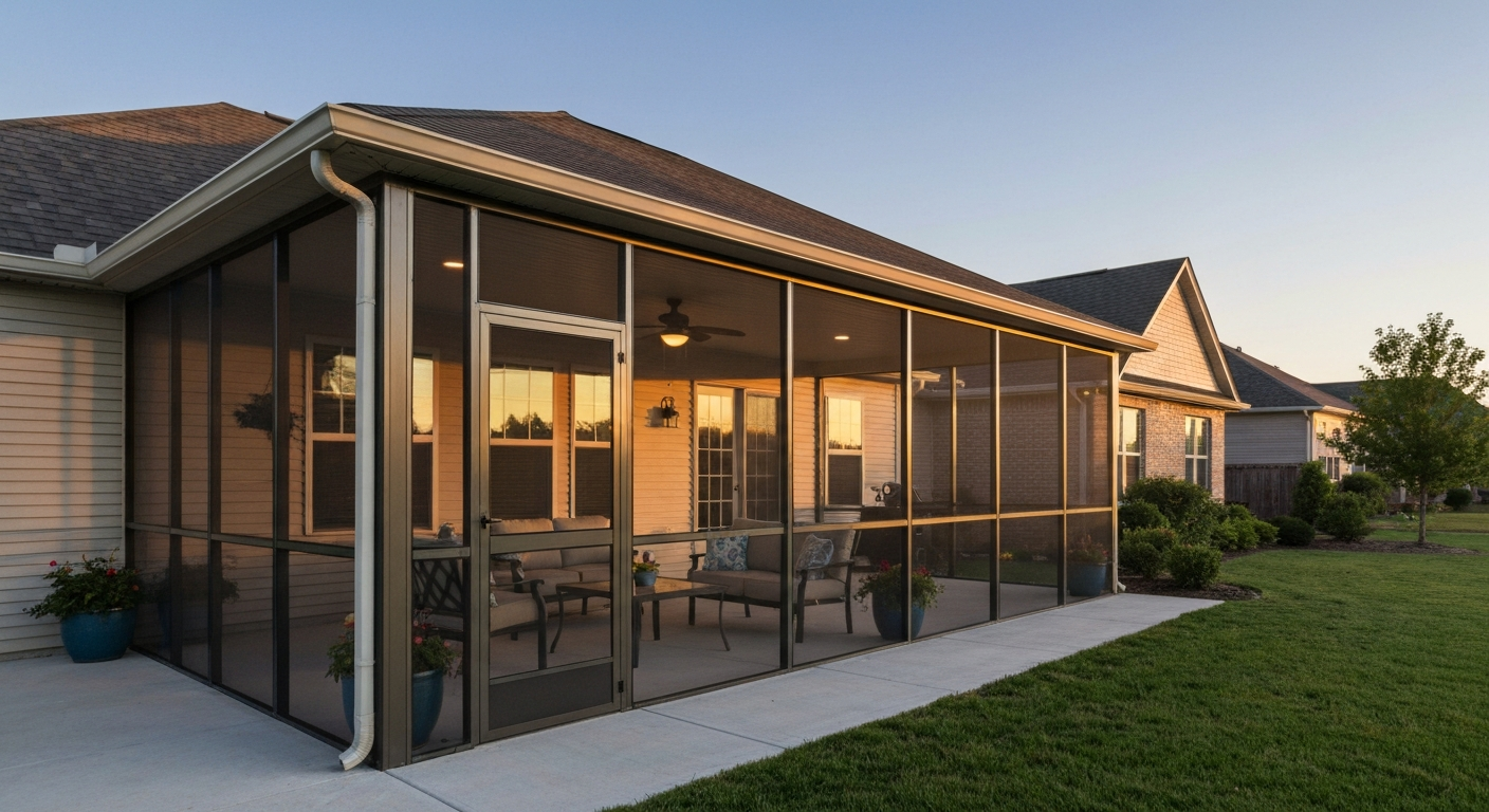 How Much to Enclose a Patio with Screen: Cost Guide
