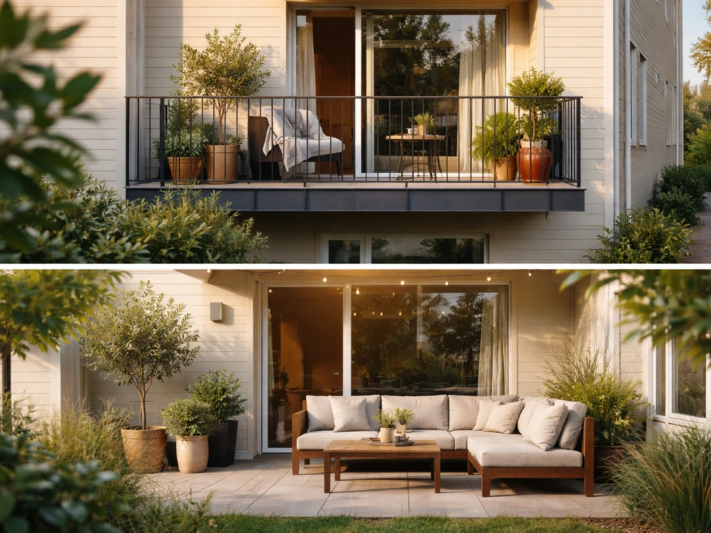 patio vs balcony