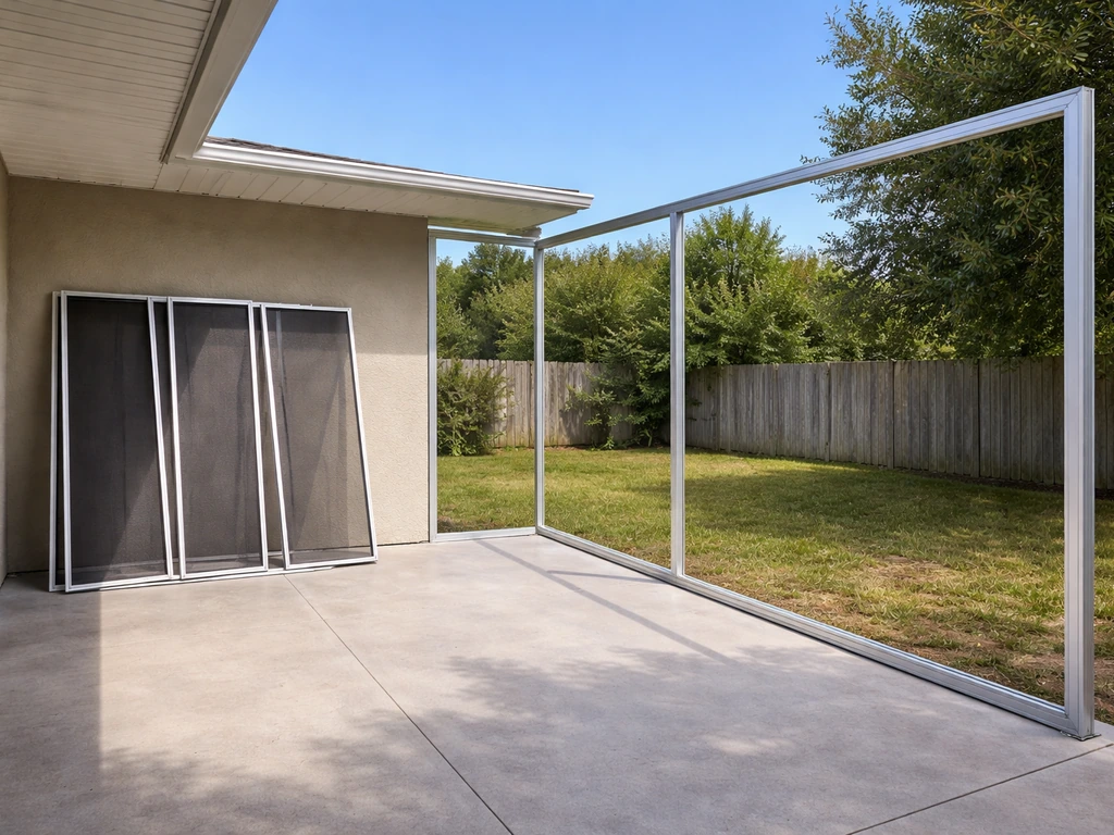 How to Screen in a Patio: DIY Steps for Covered or Open Areas