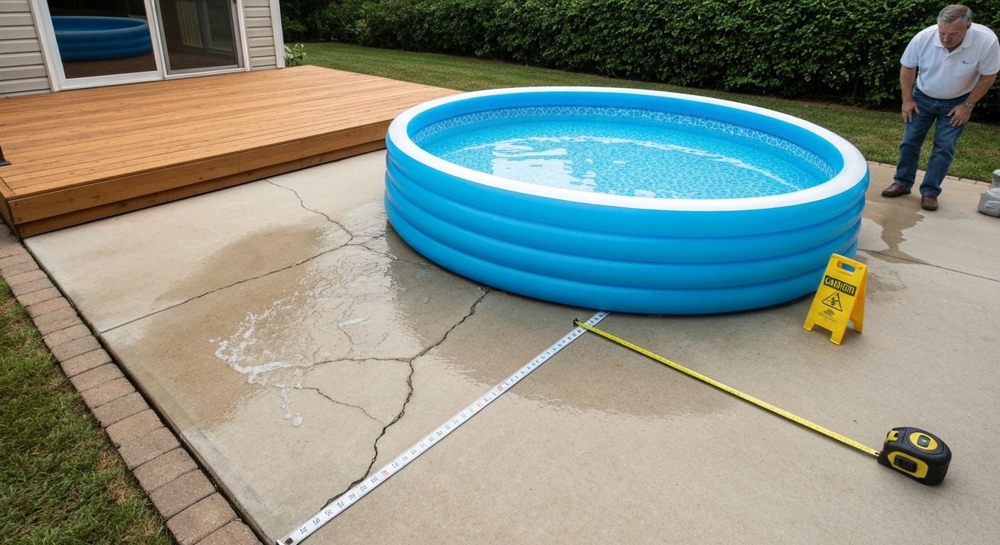 Can You Put Inflatable Pool on Patio? Safety, Loads, Setup