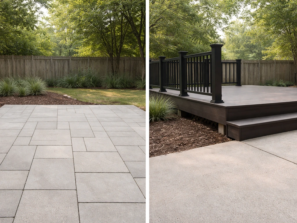 deck vs patio pros and cons