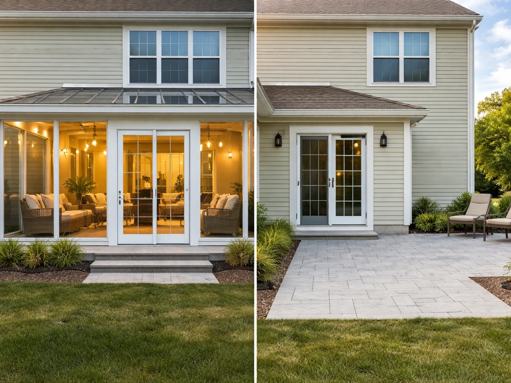 patio vs sunroom