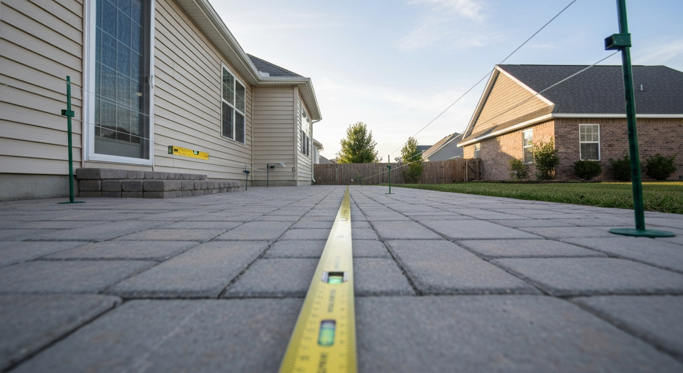 What Is the Correct Fall for a Patio: Slope, Pitch & Height