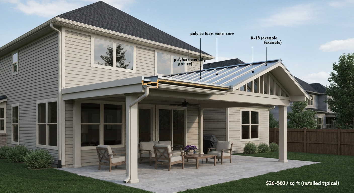 How Much Does an Insulated Patio Cover Cost: Real Costs