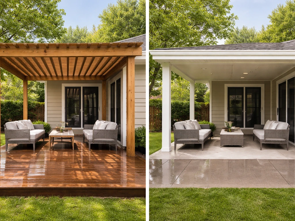 Pergola vs Covered Patio: Costs, Comfort, and Best Fit