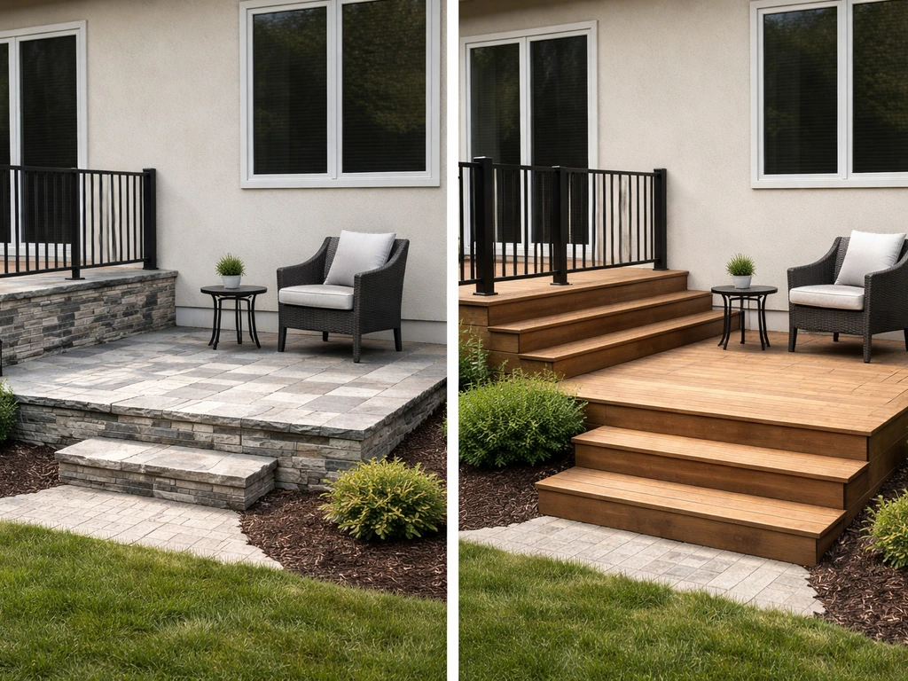 Raised Patio vs Deck: Which One Fits Your Home Better?