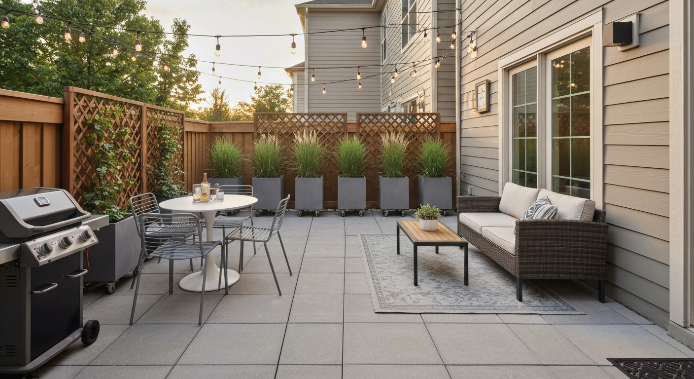 How to Decorate a Townhouse Patio: HOA & Rental-Friendly Tips