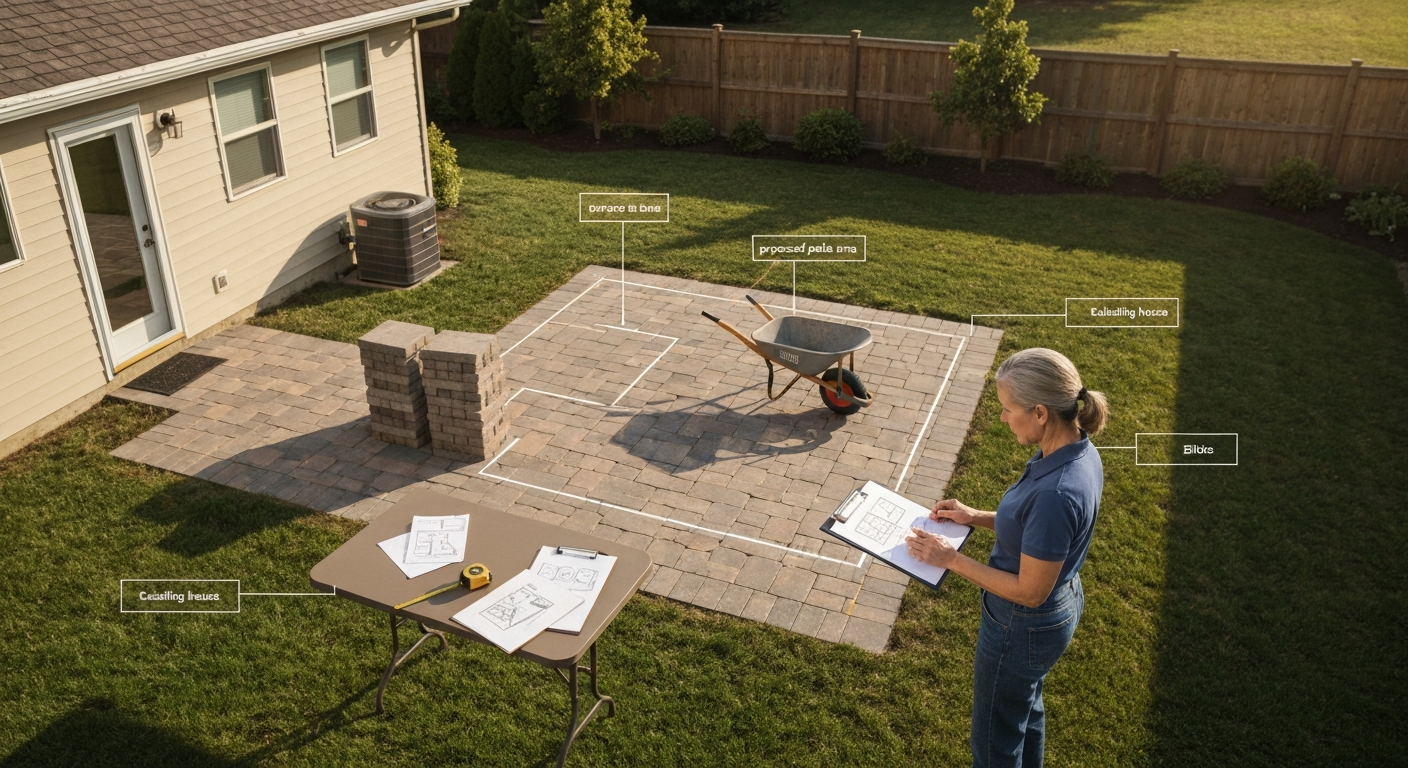 Yolanda Is Building a Patio in Her Backyard: Permits, Costs & Waterproofing